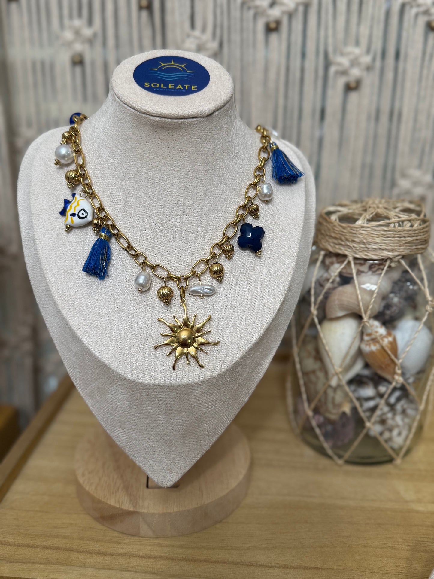 Atenea Stainless Steel Necklace