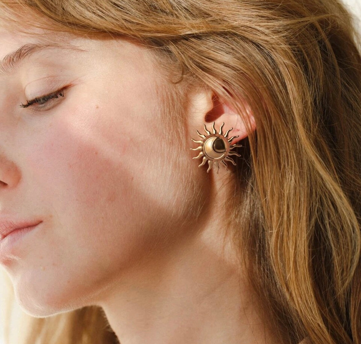 Sunlight Stainless Steel Earrings