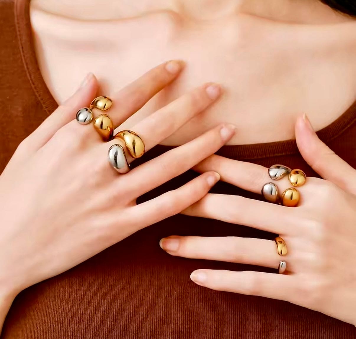 Jane Stainless Steel Ring