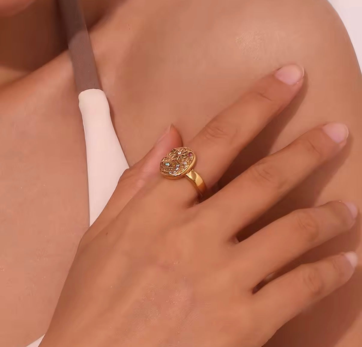 Celestial Stainless Steel Ring