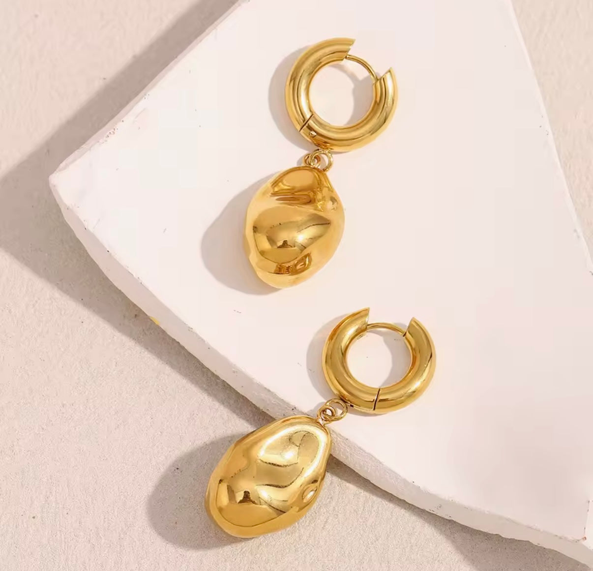 Bold Stainless Steel Earrings