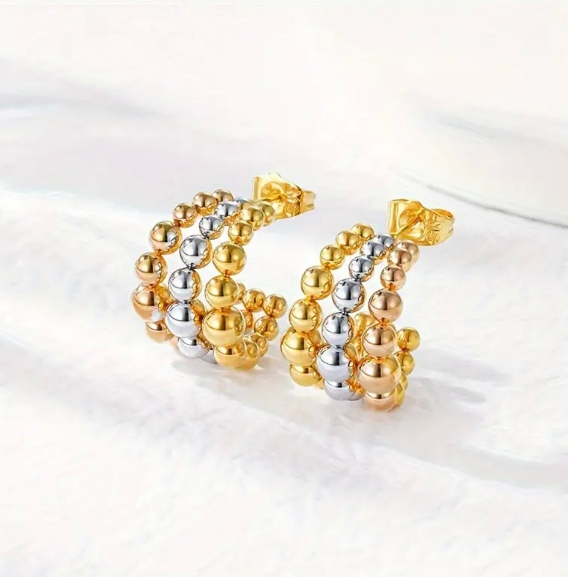 Jazmine Stainless Steel Earrings