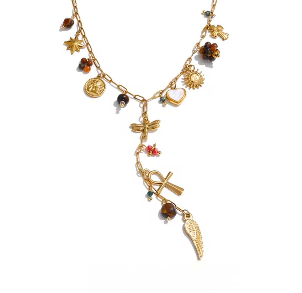 Boho Stainless Steel Necklace