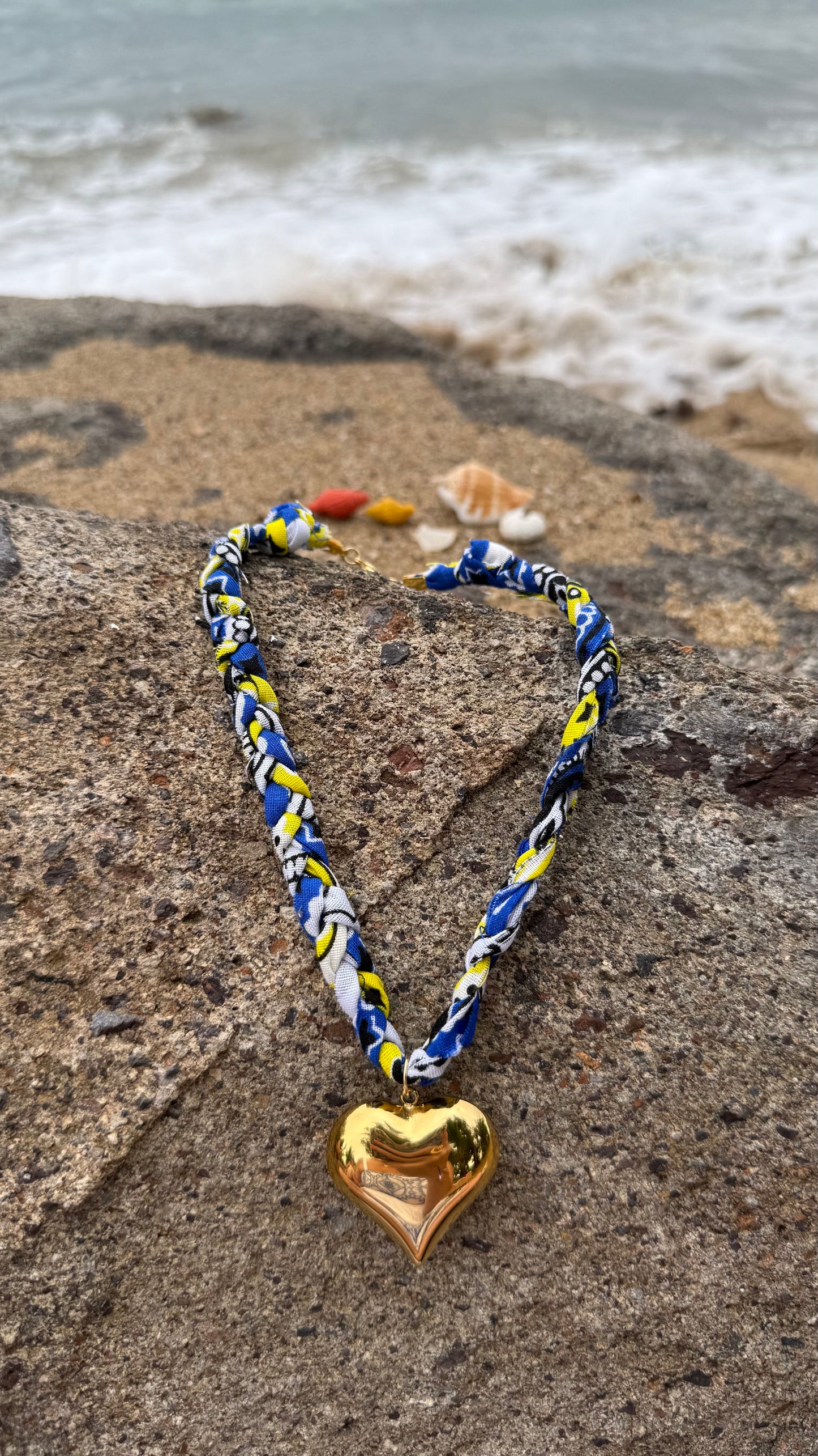 Beach In-Love Bandana Necklace