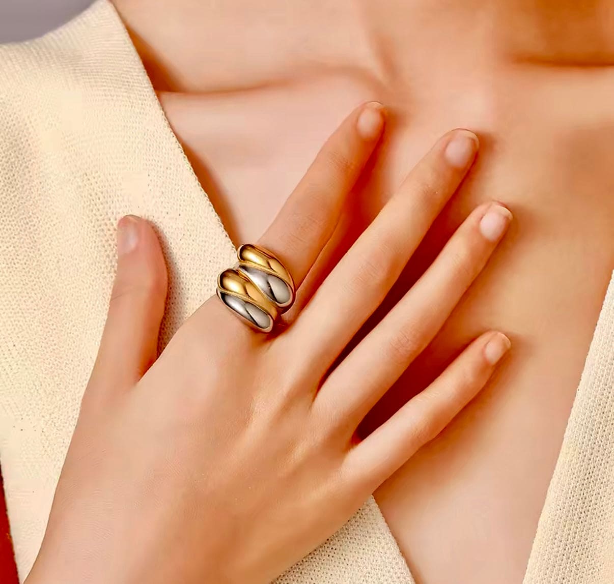 Ash Stainless Steel Ring