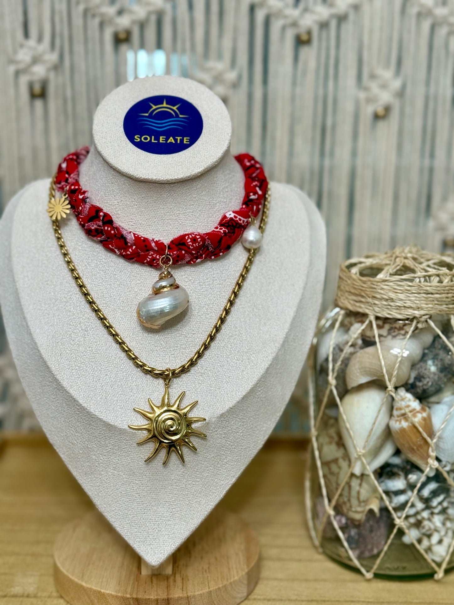 Flamenco Bandana Necklace