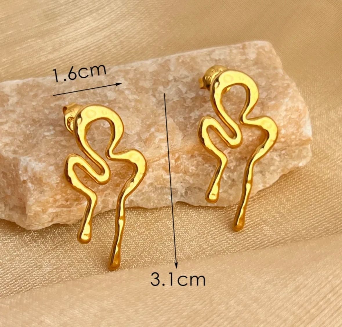 Geo Stainless Steel Earrings