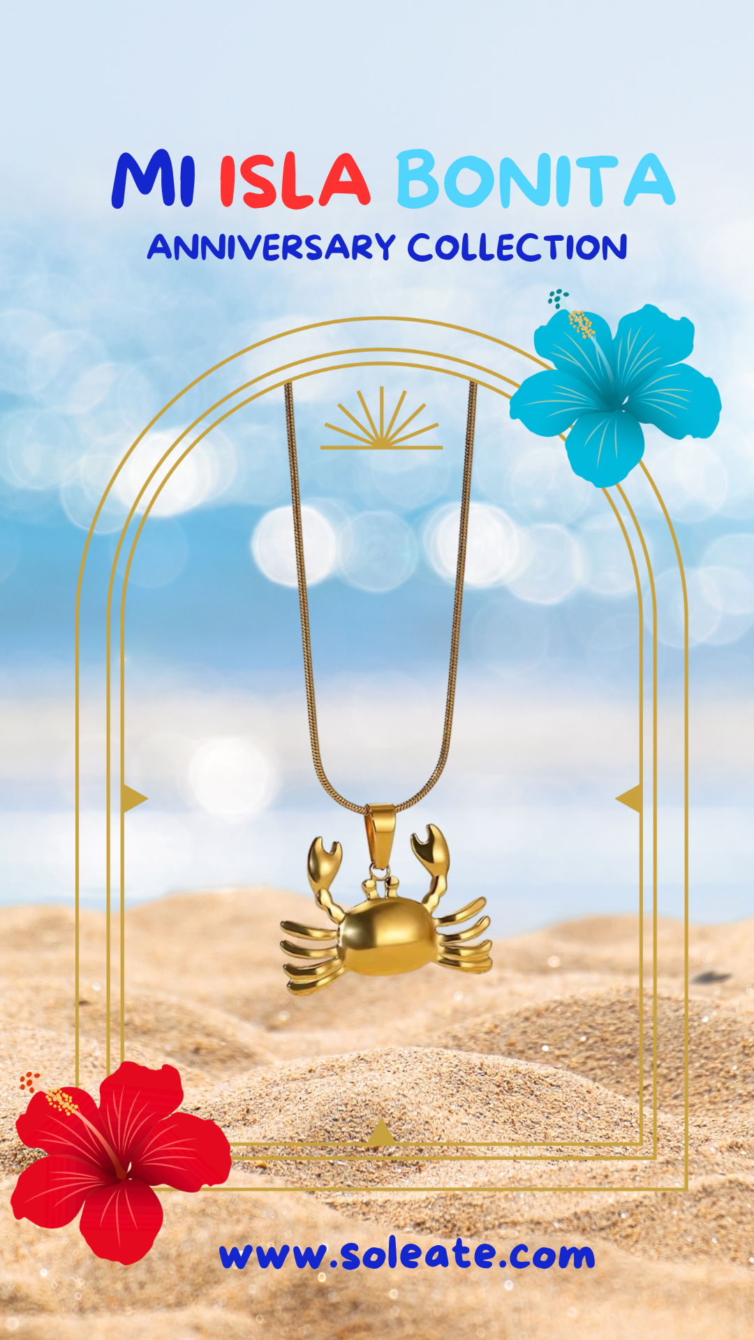 Cangrejito Stainless Steel Necklace