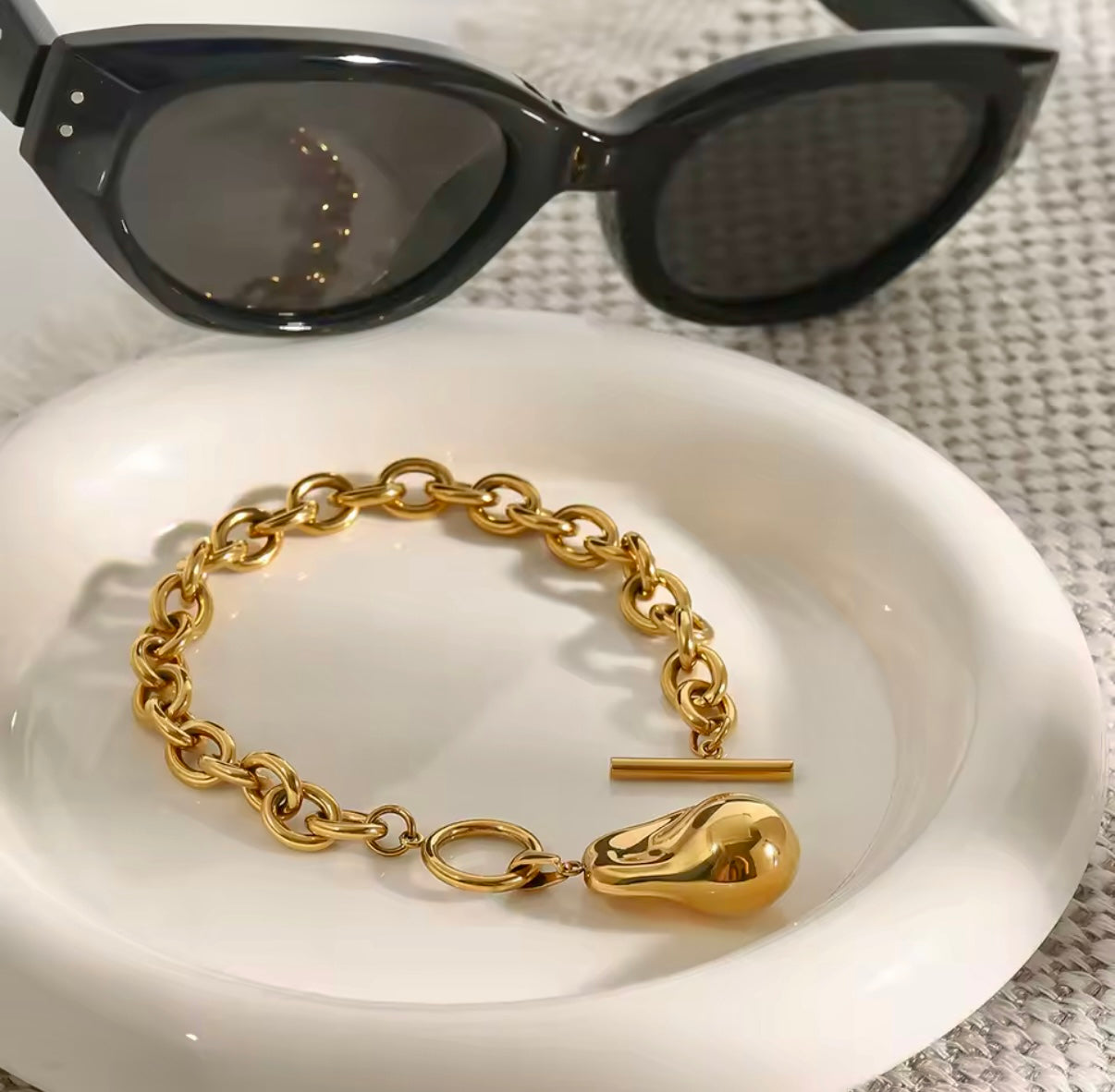 Bold Stainless Steel Bracelet