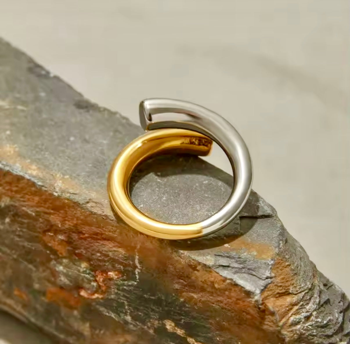 Amy Stainless Steel Ring