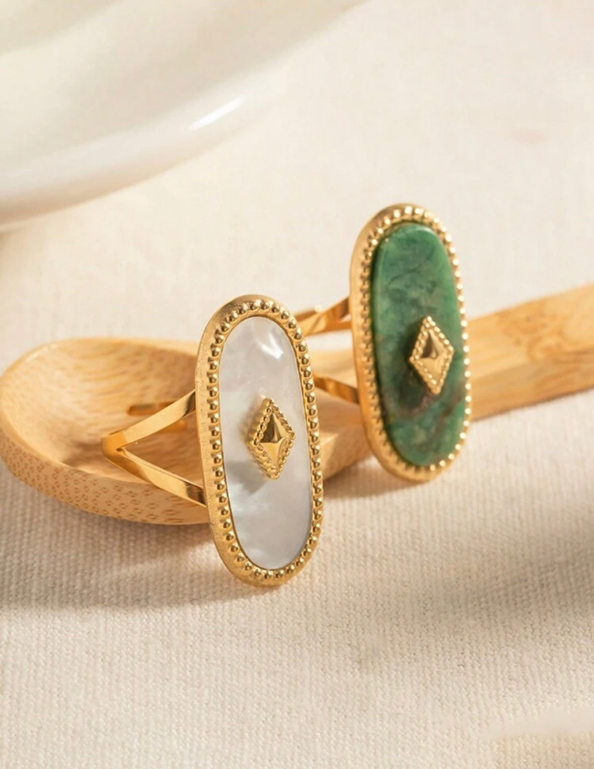 Camille Stainless Steel Ring