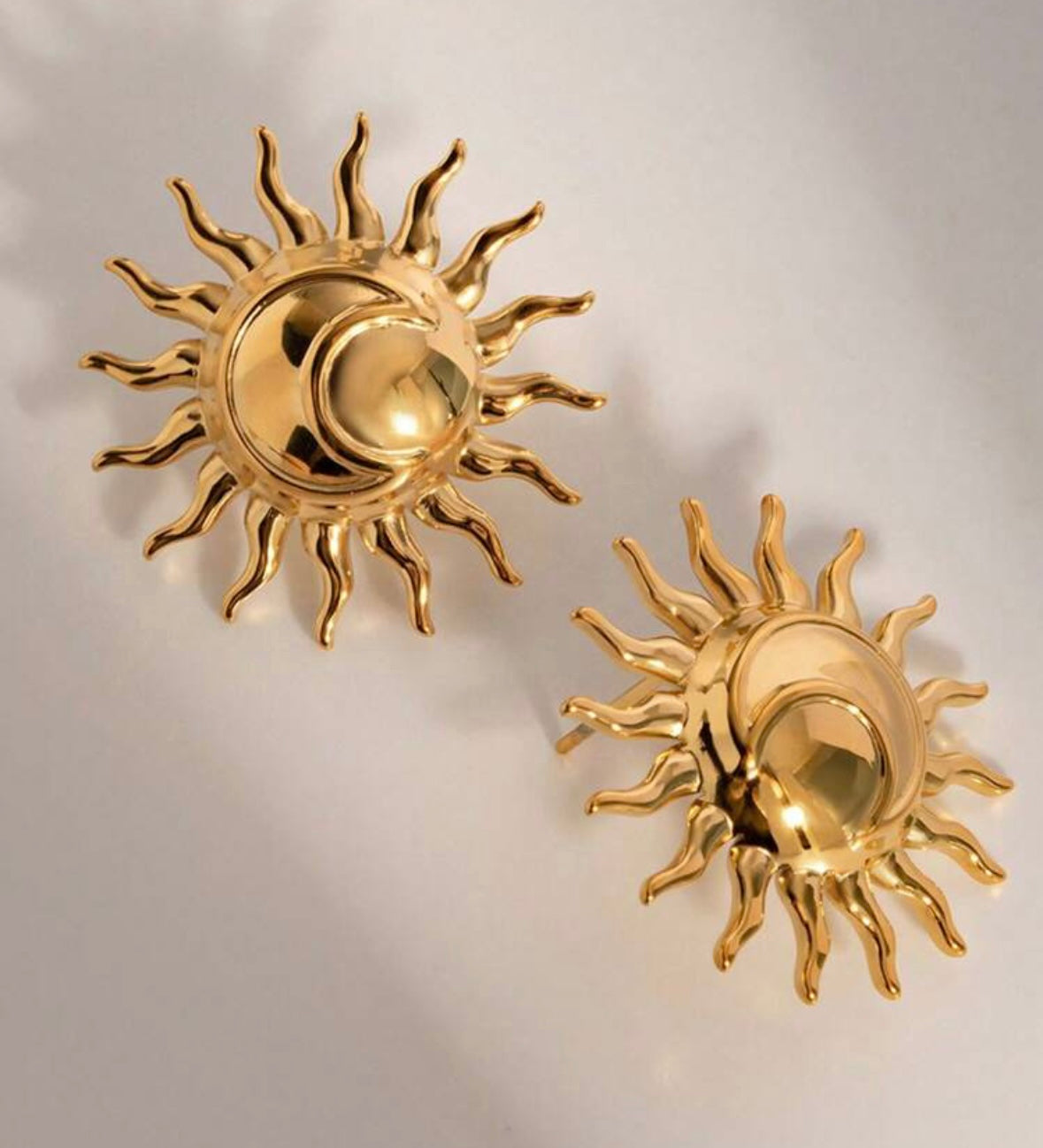 Sunlight Stainless Steel Earrings