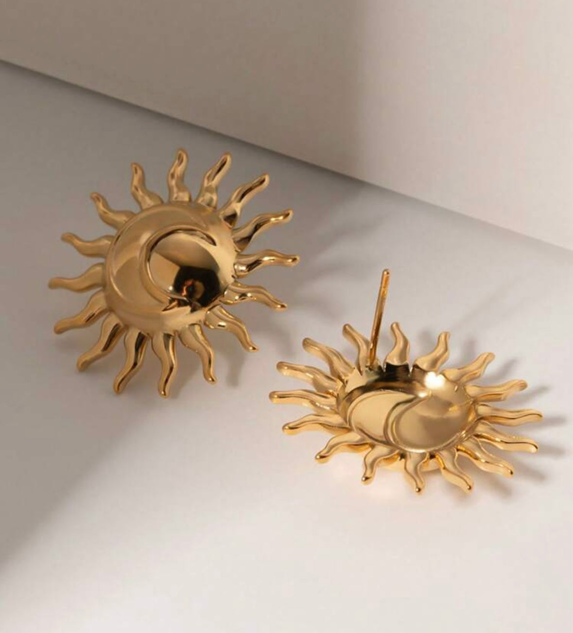Sunlight Stainless Steel Earrings