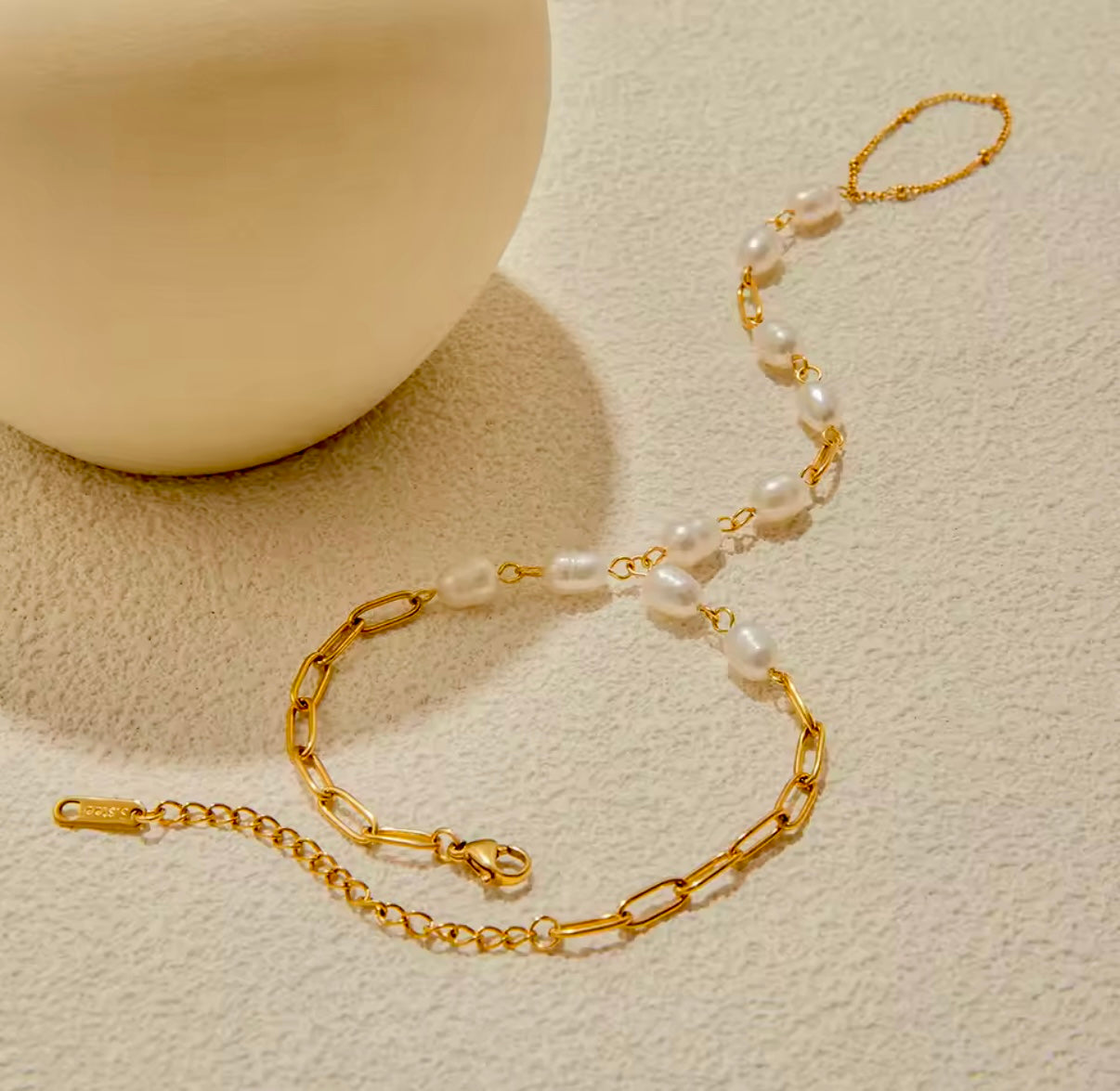 Athena Stainless Steel Chain Bracelet