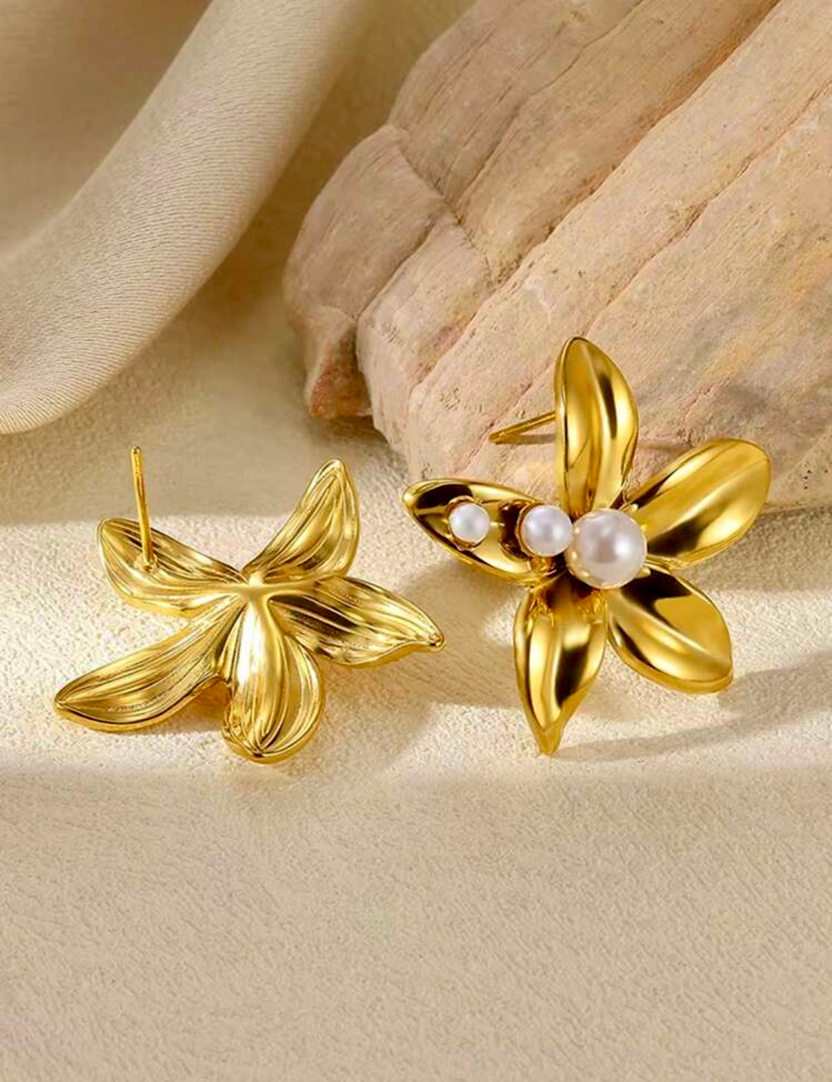 Rossie Stainless Steel Earrings
