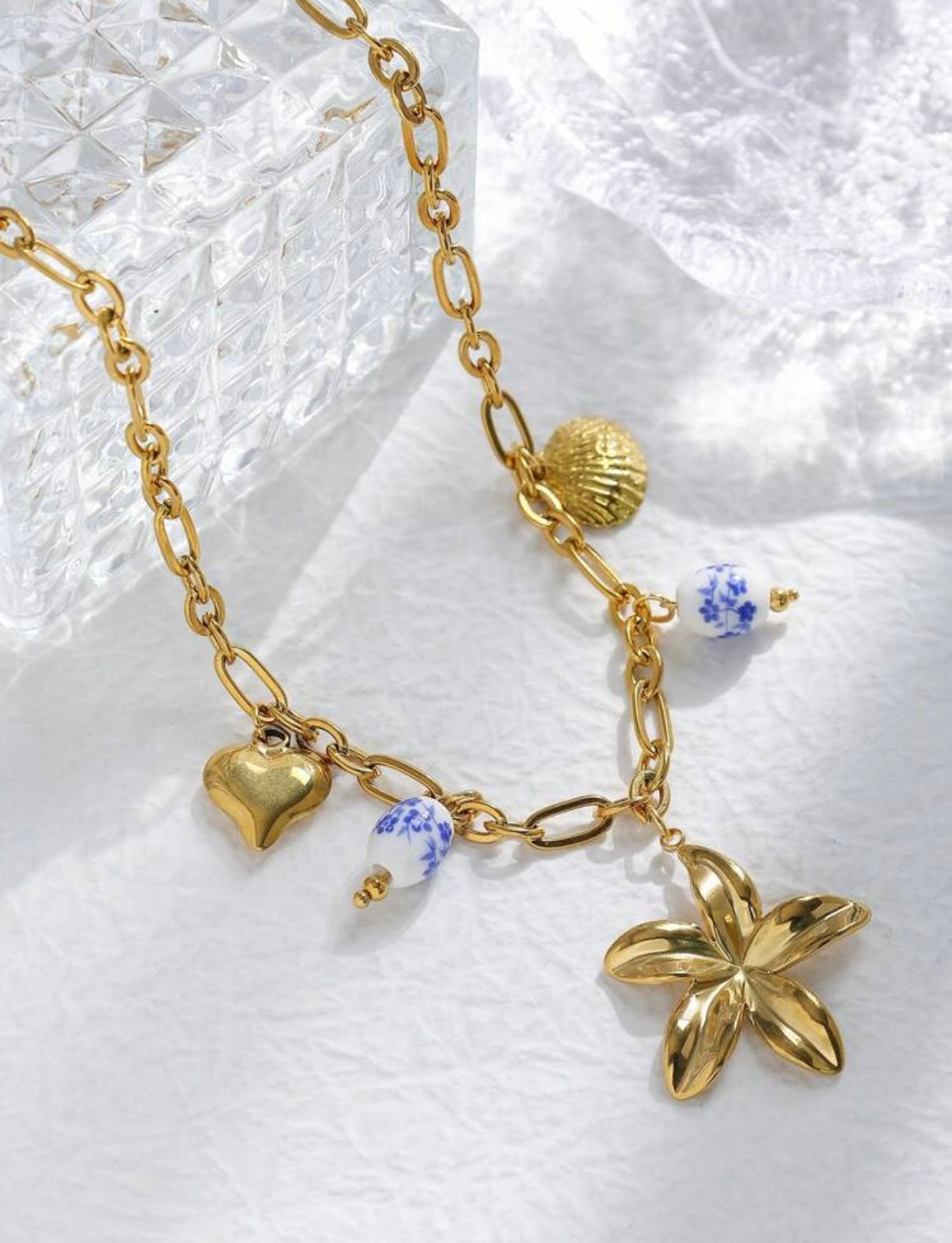 Bloom Stainless Steel Necklace