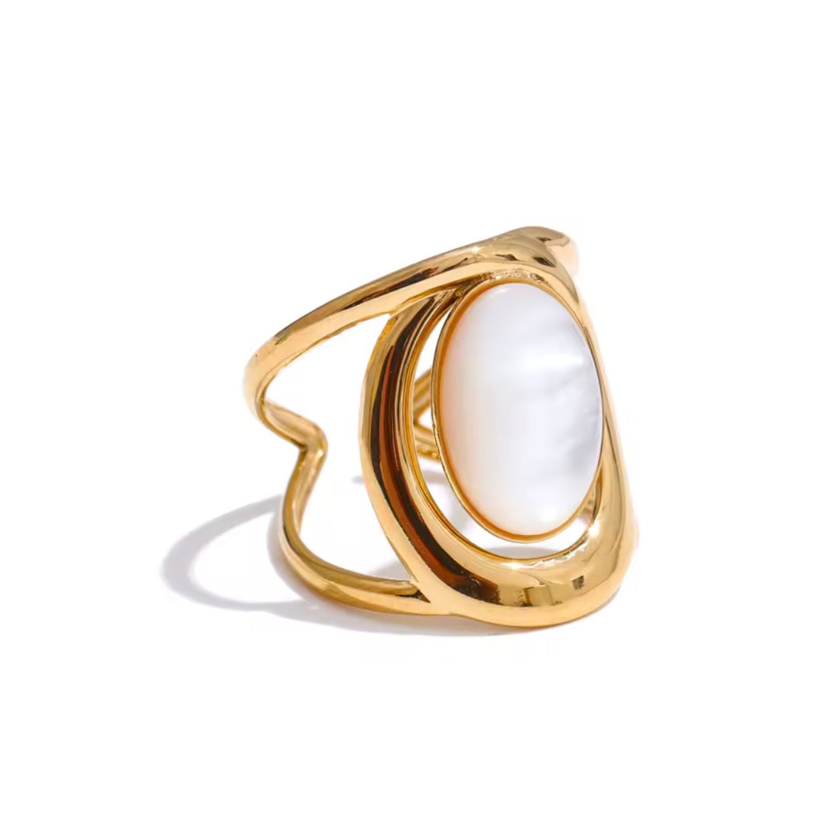 Marea Stainless Steel Ring