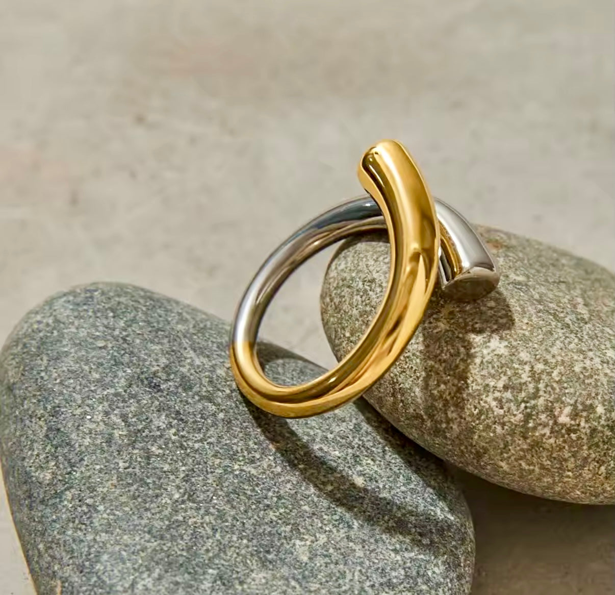 Amy Stainless Steel Ring