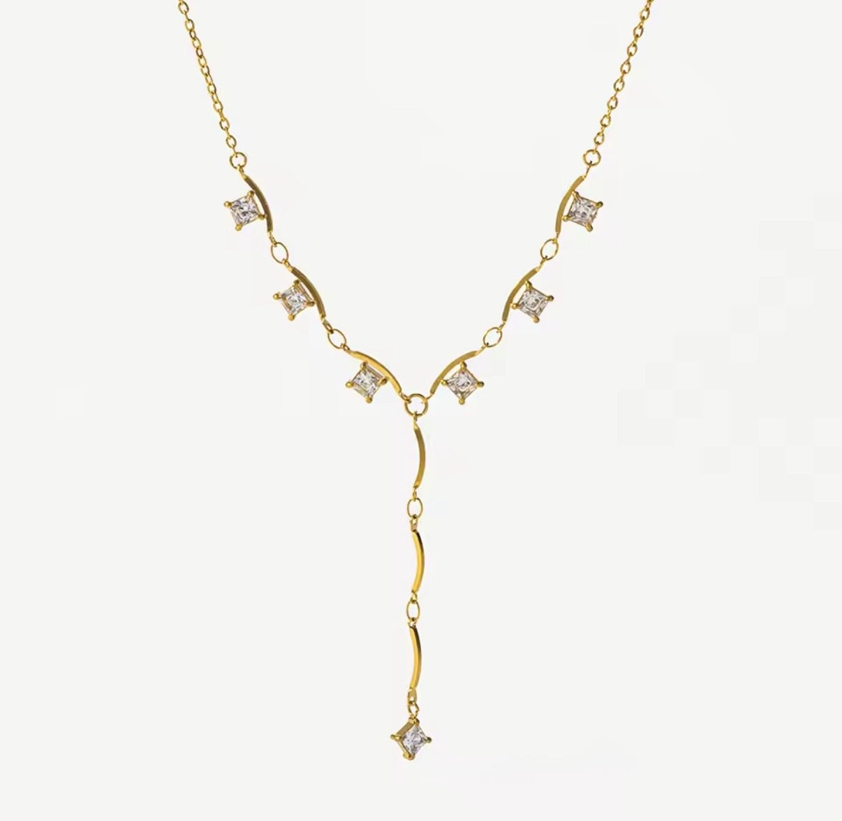 Aura Stainless Steel Necklace