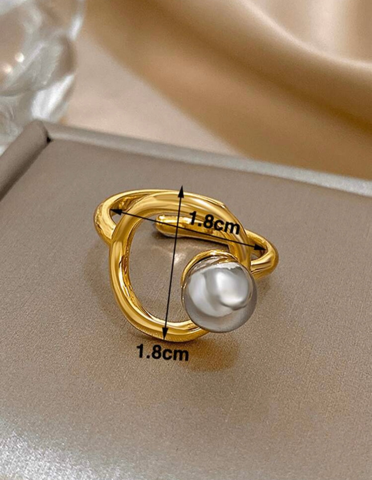 Jolie Stainless Steel Ring