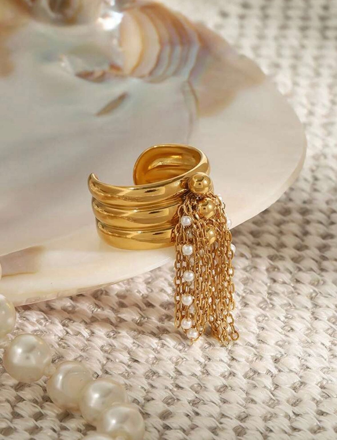 Bella Stainless Steel Ring