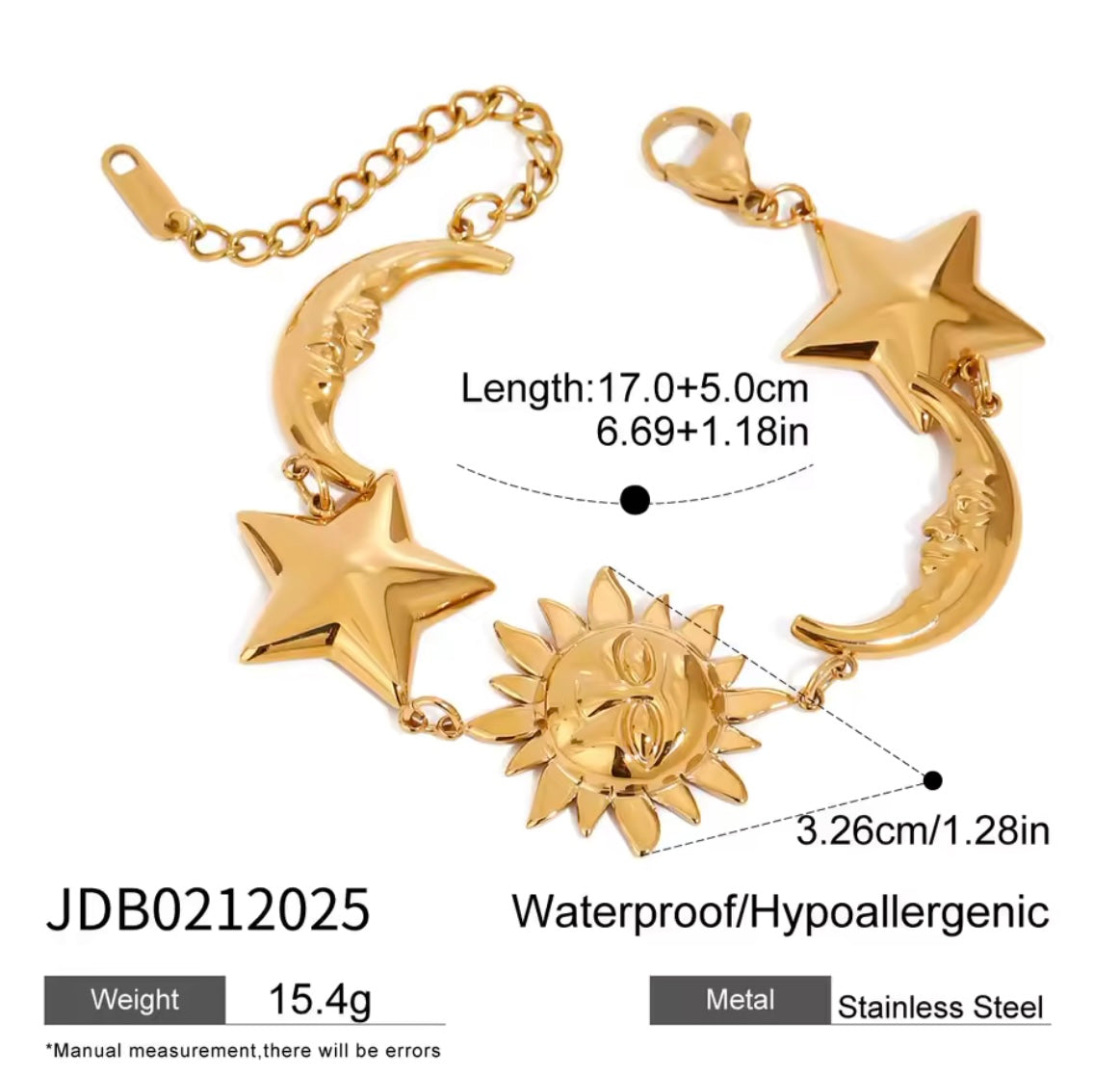 Sunlight Stainless Steel Bracelet