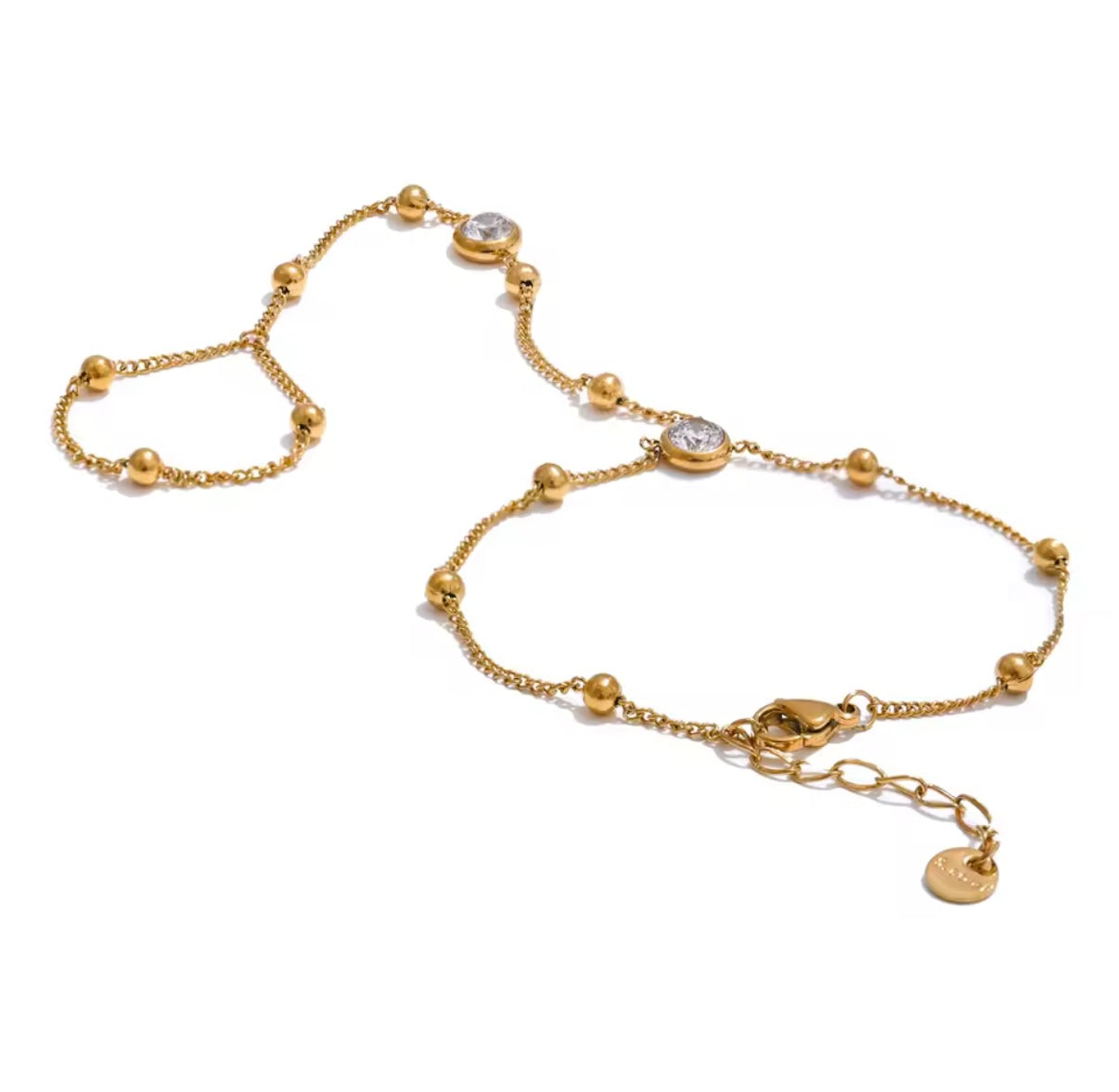 Tinsel Stainless Steel Chain Bracelet