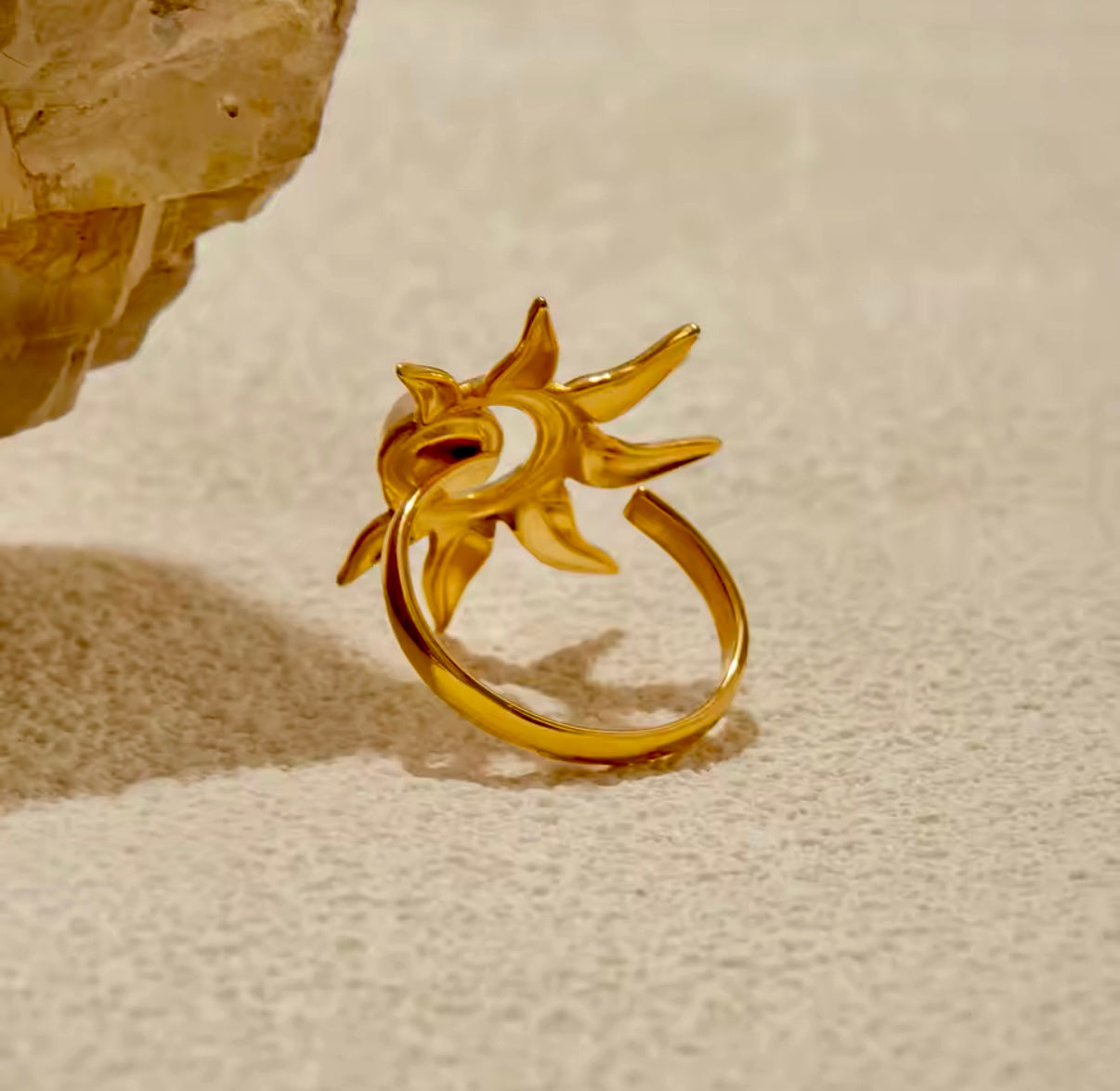 Eclipse Stainless Steel Ring
