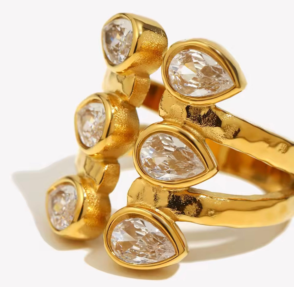 Elle Stainless Steel Ring