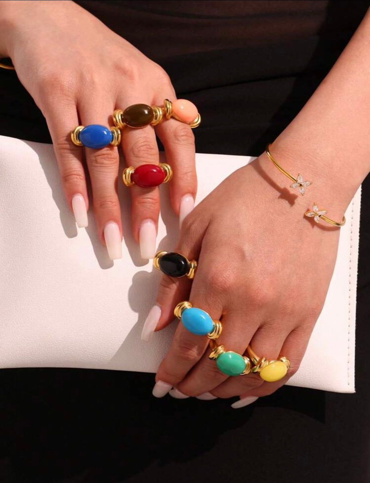 Anne Stainless Steel Ring