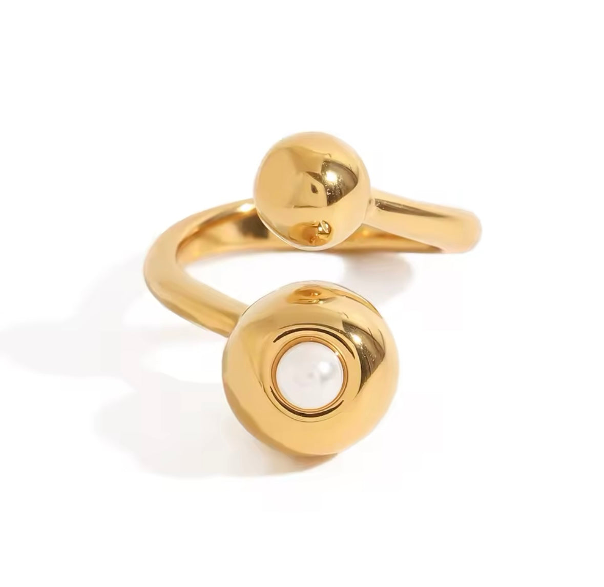 Vivian Stainless Steel Ring