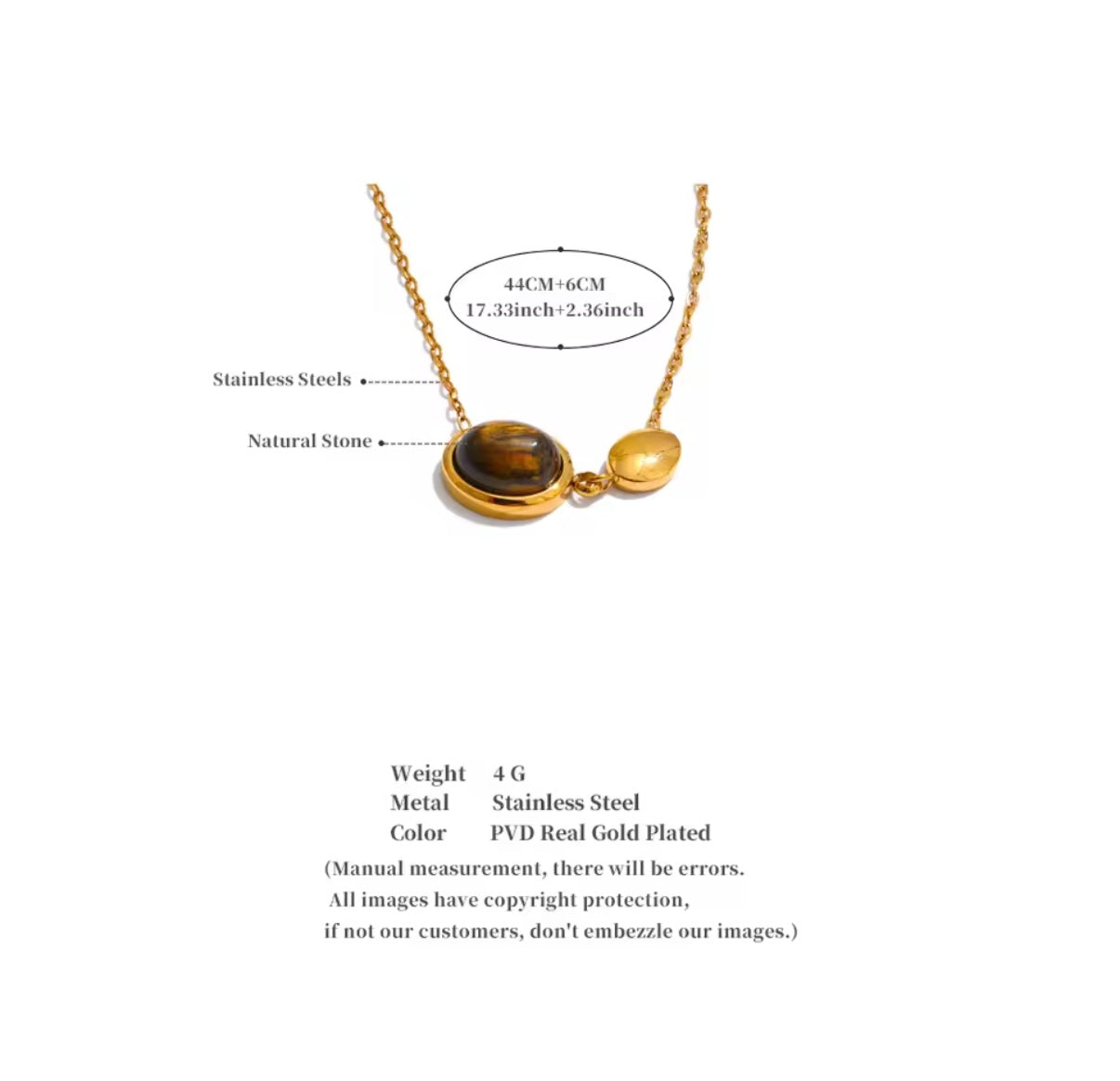 Ellen Stainless Steel Necklace