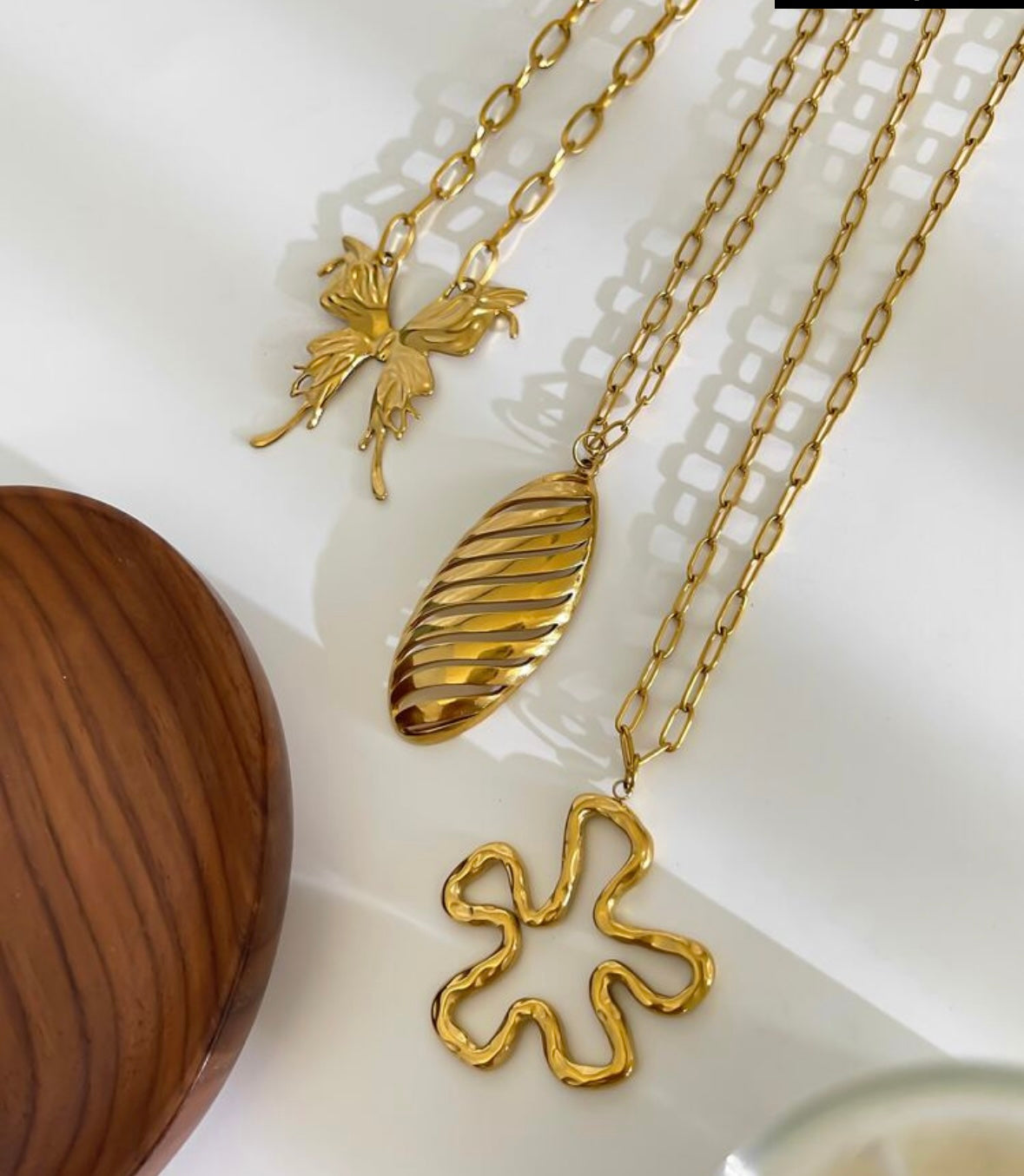 Flower Stainless Steel Necklace