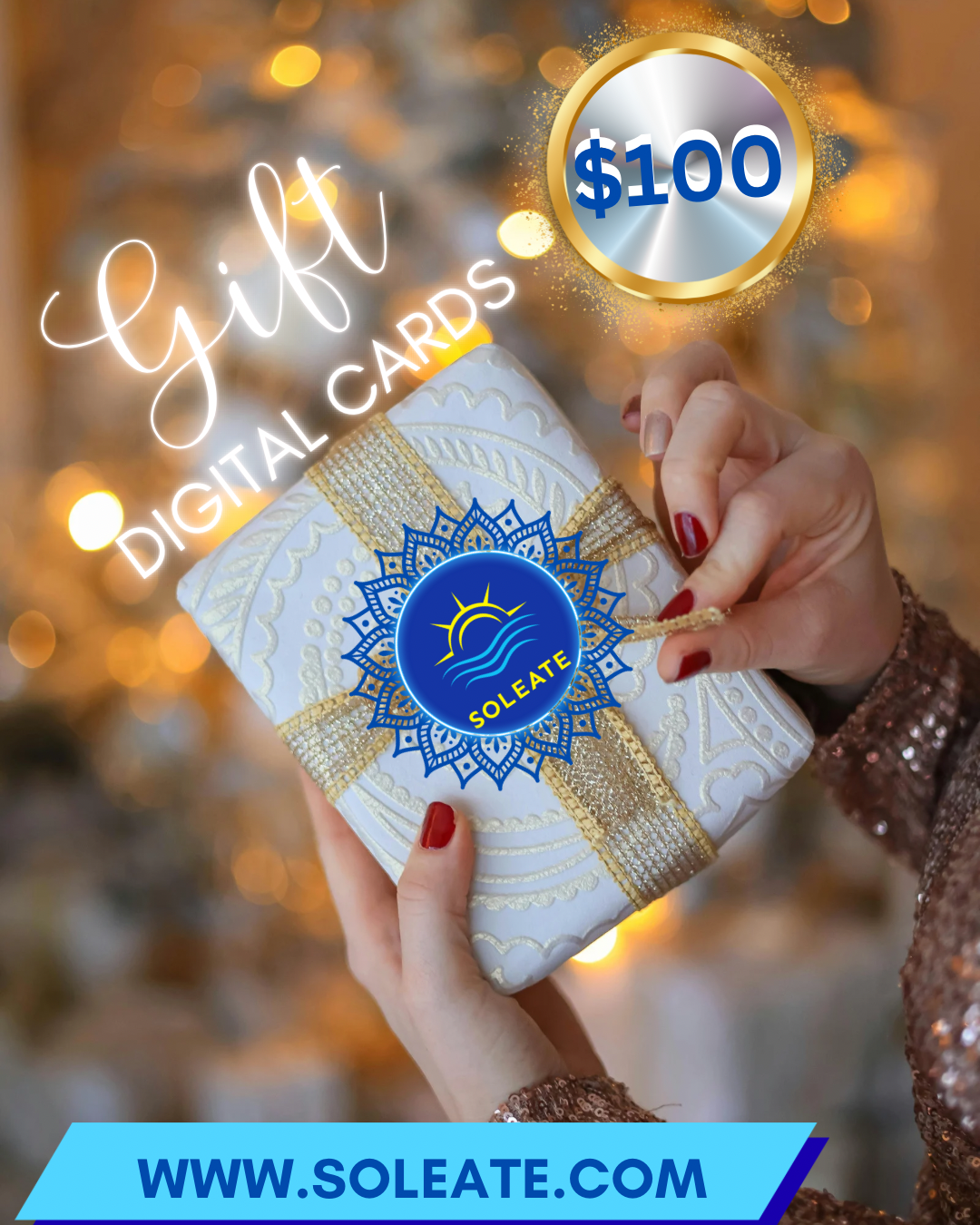 SOLEATE $100 GIFT🎁 CARD