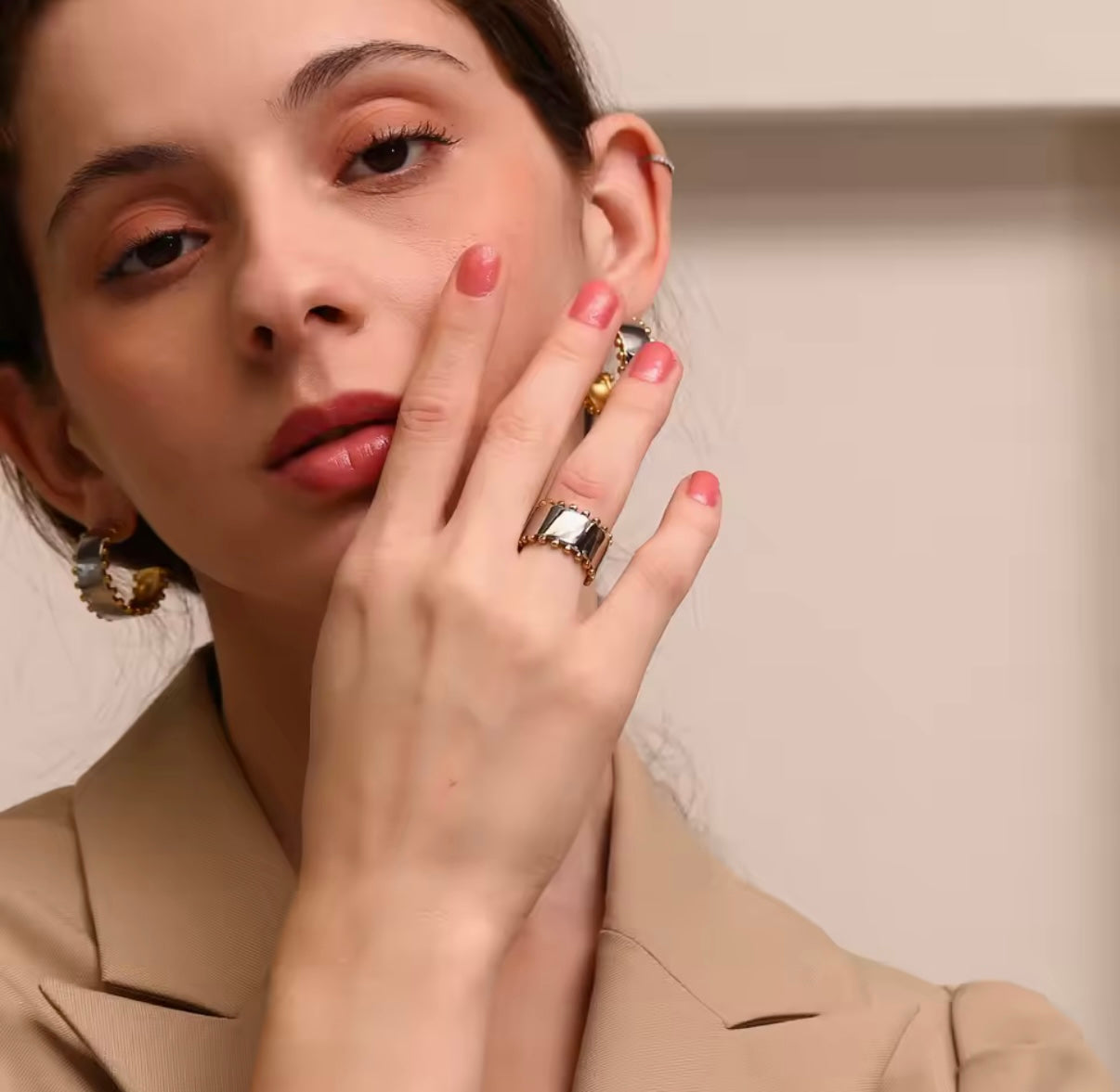 Susan Stainless Steel Ring