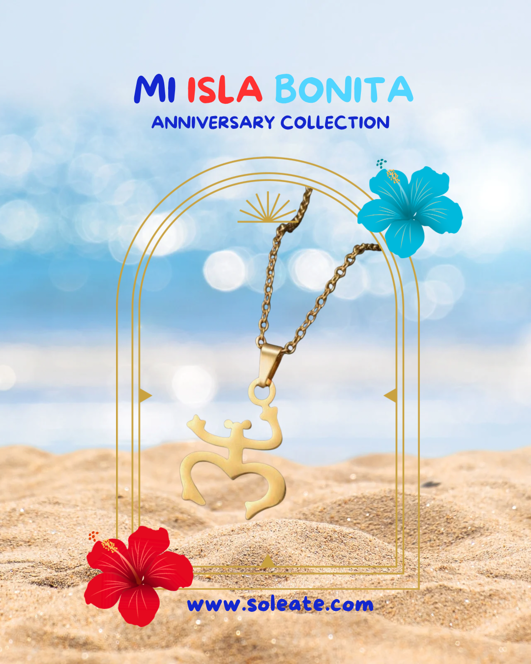 Coquí Taíno Stainless Steel Necklace