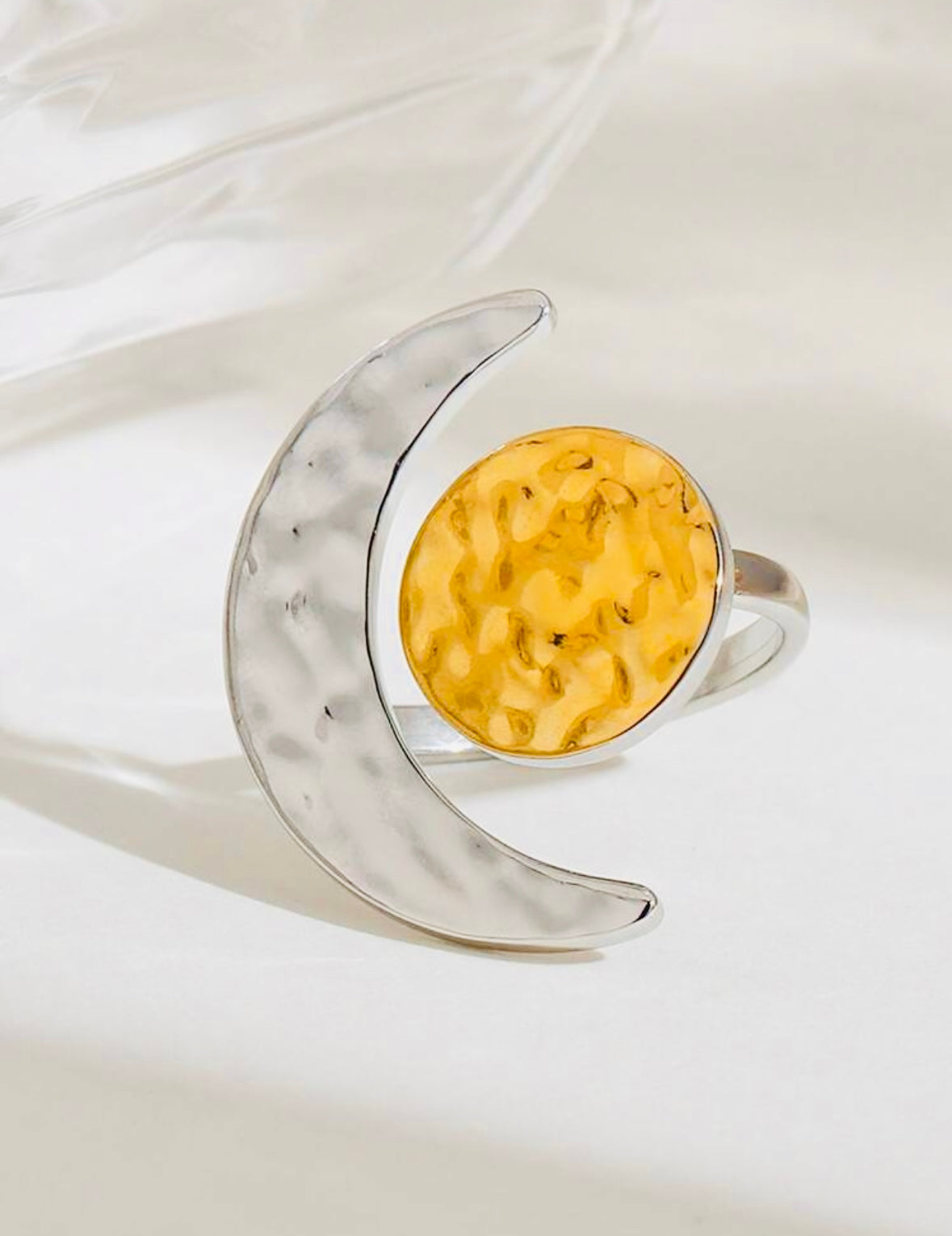 Moonshine Stainless Steel Ring