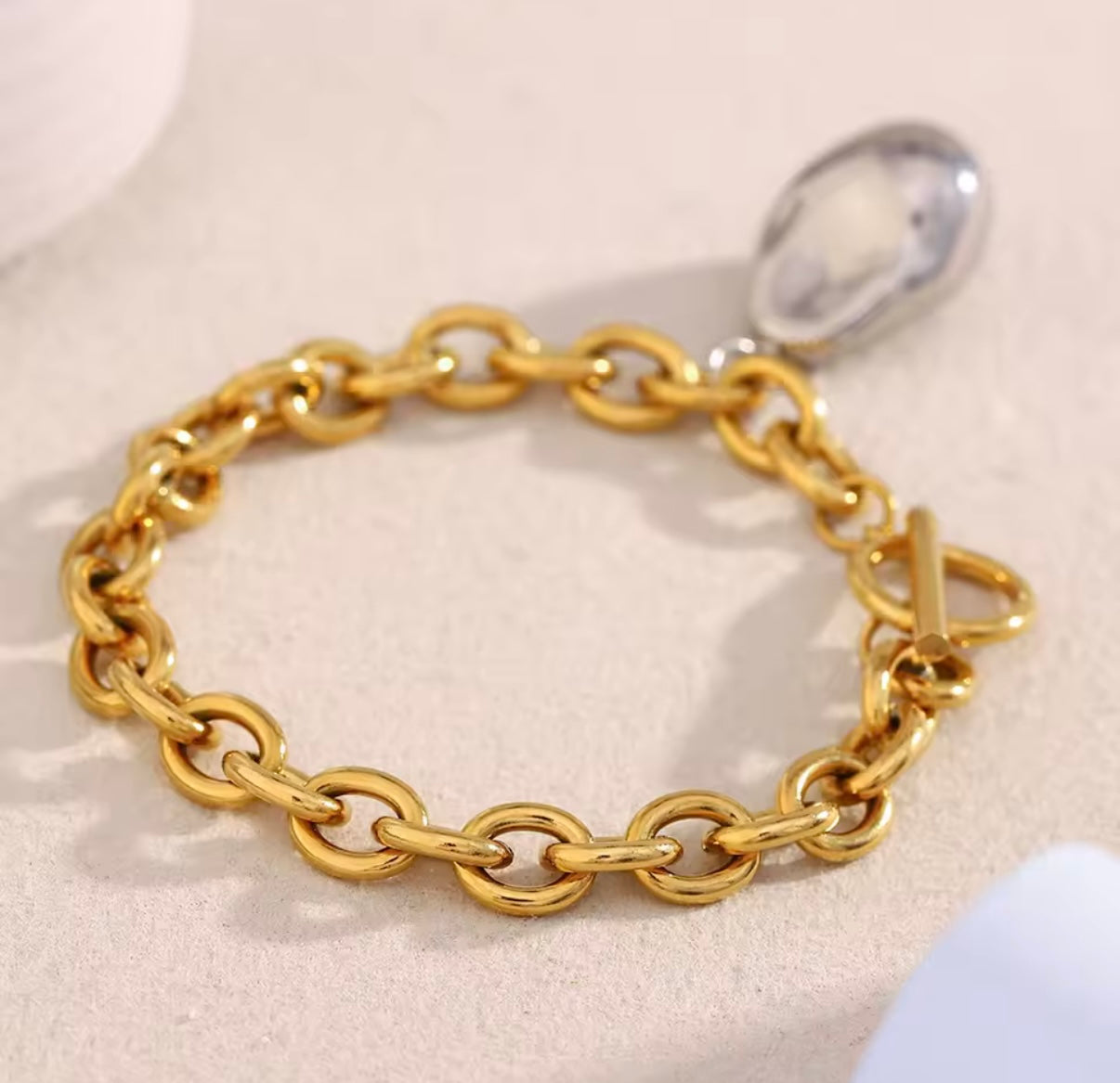 Bold Stainless Steel Bracelet