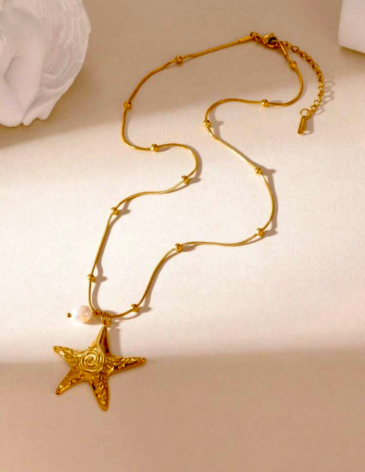 Estrella de Mar Stainless Steel Necklace