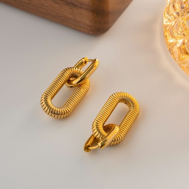 Brooke Stainless Steel Earrings
