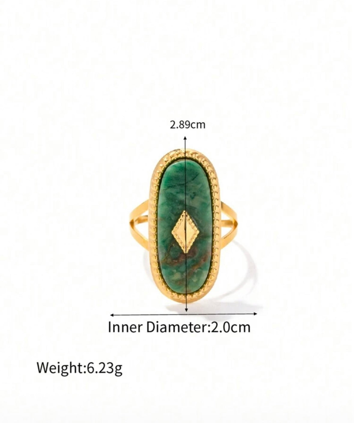 Camille Stainless Steel Ring
