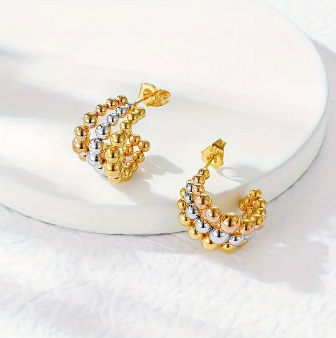 Jazmine Stainless Steel Earrings