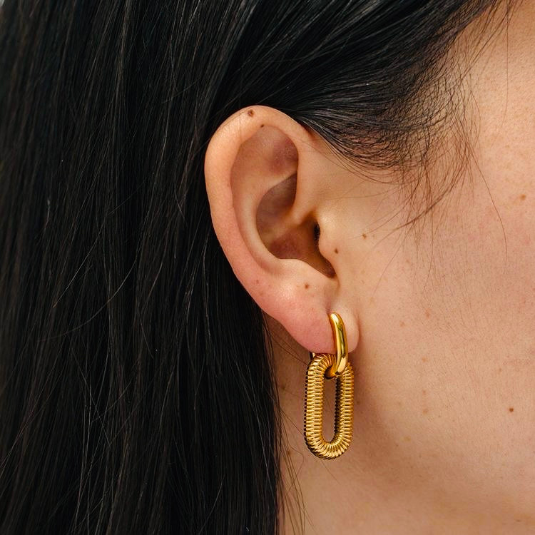 Brooke Stainless Steel Earrings