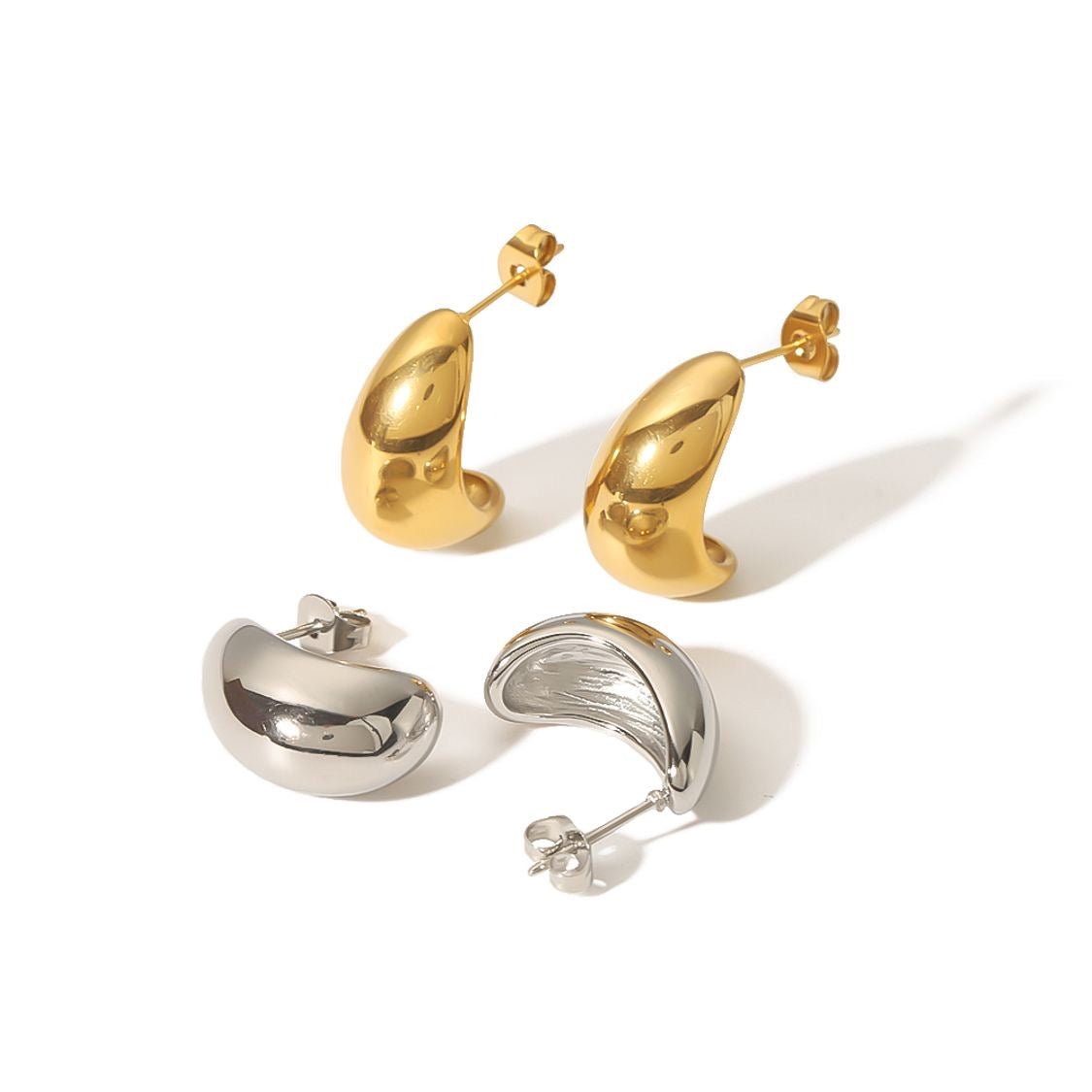 Vera Stainless Steel Earrings