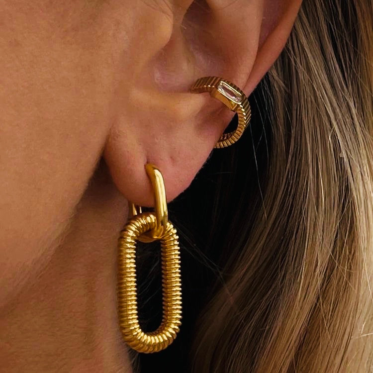 Brooke Stainless Steel Earrings
