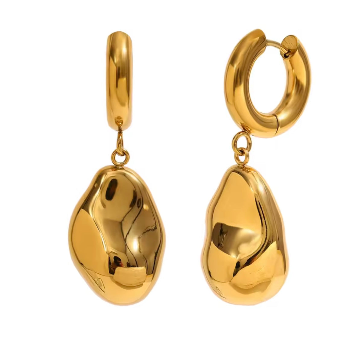 Bold Stainless Steel Earrings