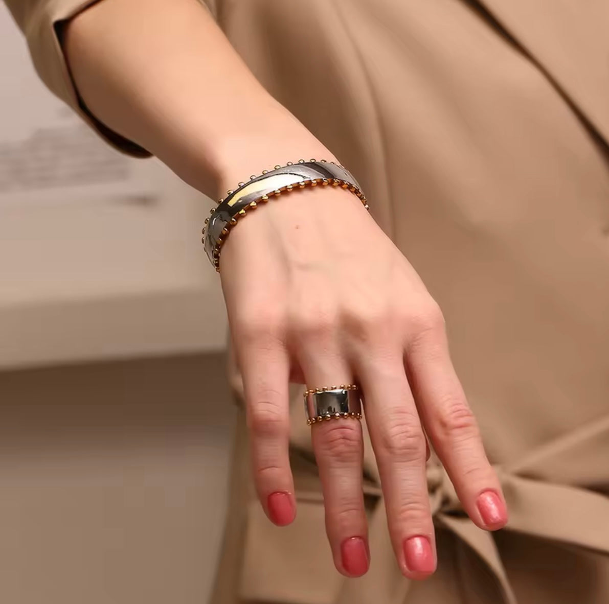 Susan Stainless Steel Bracelet