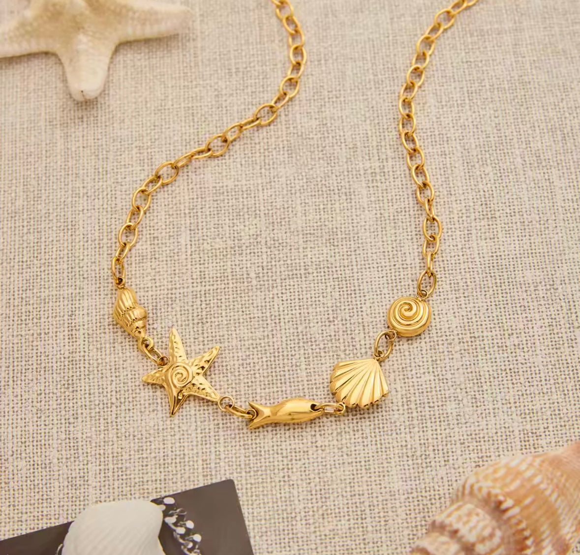 Coastal Stainless Steel Necklace