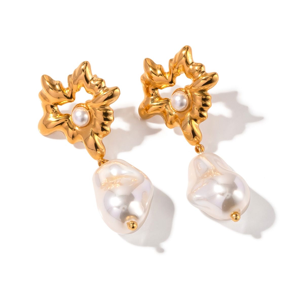Kim Stainless Steel Earrings