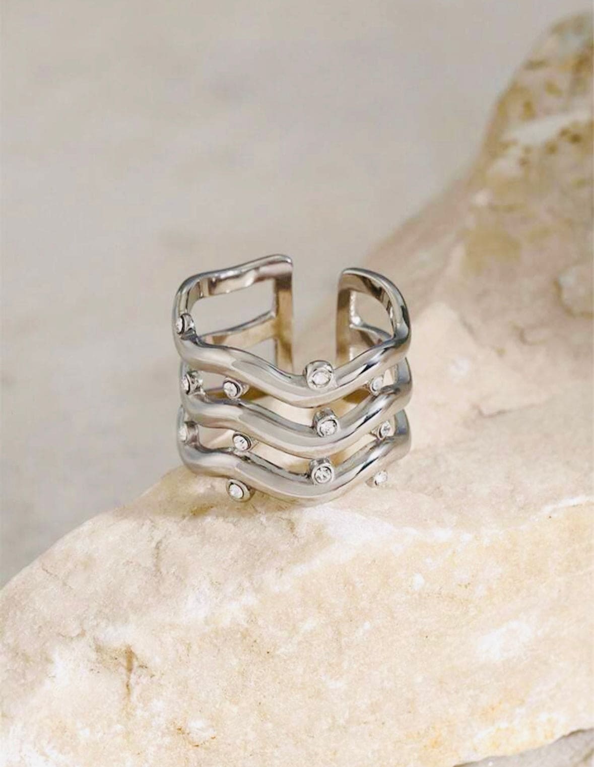 Kali Stainless Steel Ring